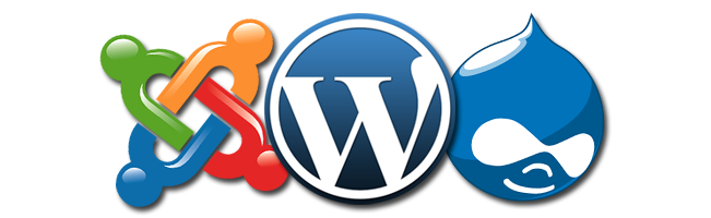 Drupal, WordPress, or Joomla Development